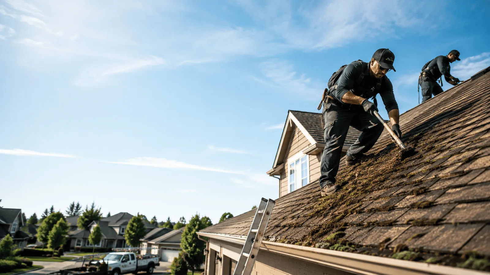 Roof Moss Removal in Robinson, IL near me